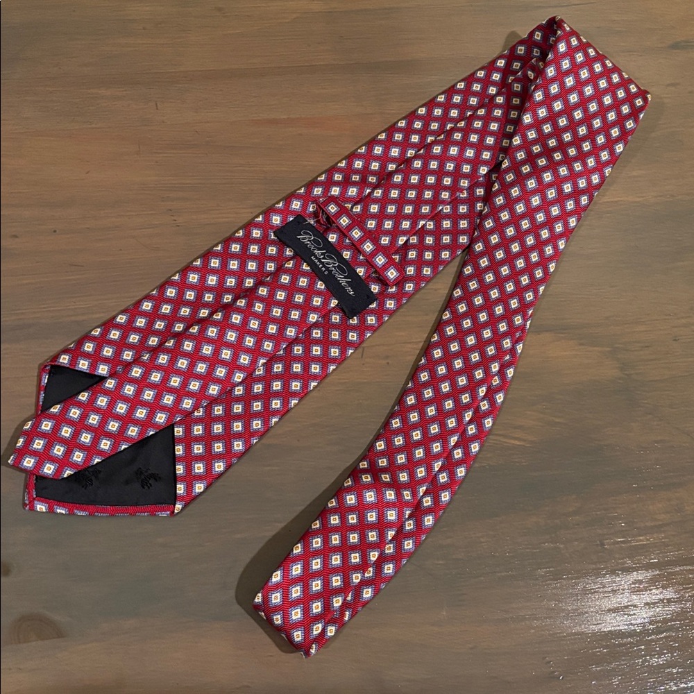 BROOKS BROTHERS Makers pure silk tie - Picture 2 of 4